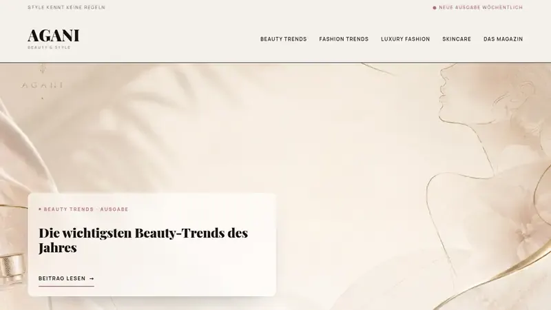 Home page of AGANI