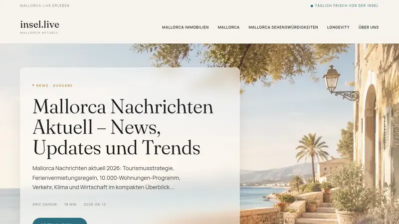 Home page of insel.live