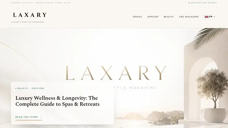 Home page of Laxary