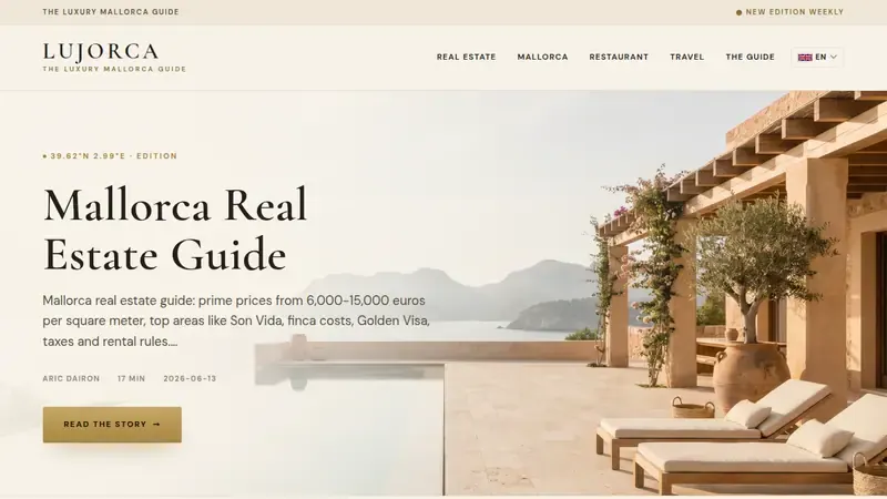 Home page of Lujorca