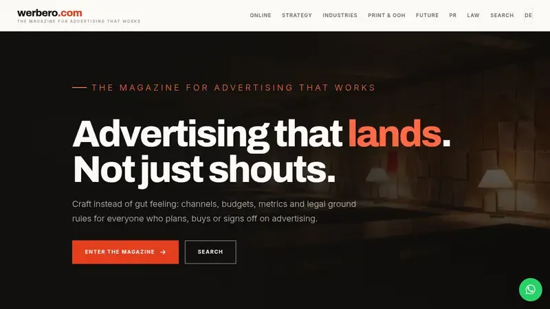 Home page of werbero international