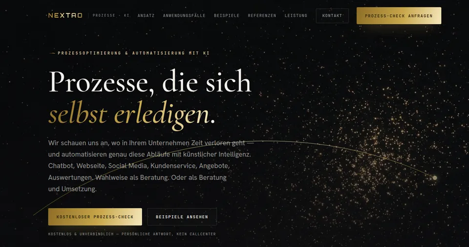 Home page of NexTao GmbH